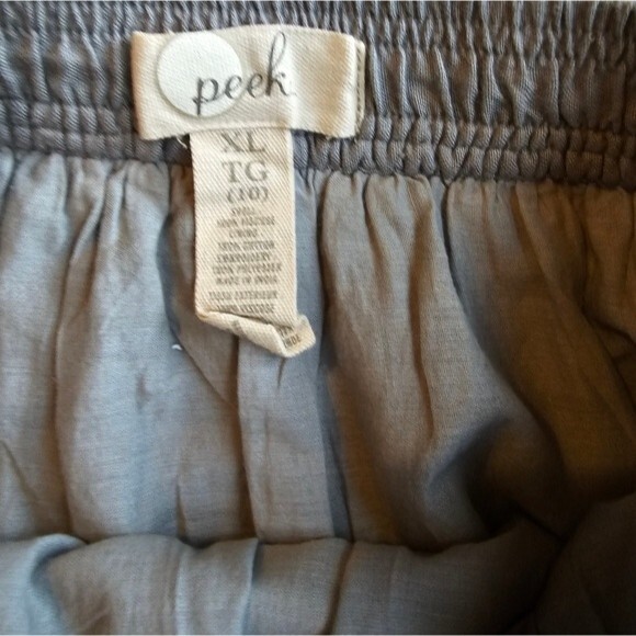 Peek Girls Embroidered Tier Skirt. Size L (10) - Picture 3 of 4